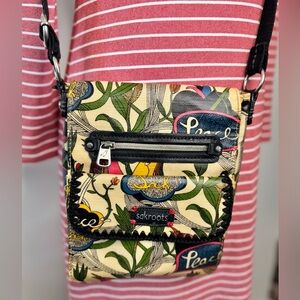 Sakroots Crossbody Artist Circle Nature Birds Women’s Bag